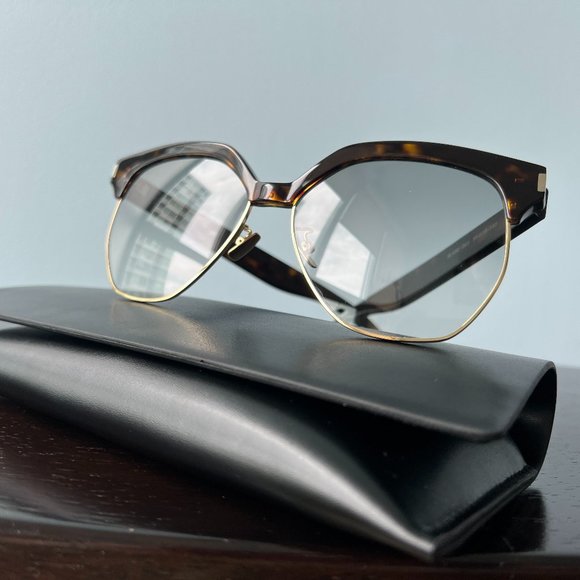 Saint Laurent 59mm Oval Sunglasses - Picture 7 of 12